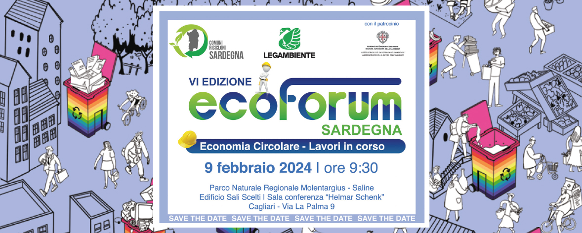 Il Gruppo Esposito a Ecoforum Sardegna per presentare le nuove frontiere per il recupero dei rifiuti - progettazione impianti recupero rifiuti